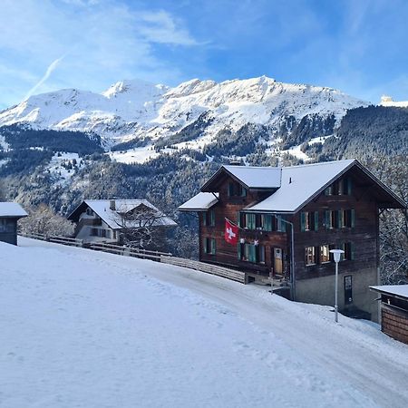 Apartmán Traditional Chalet In Wengen - Top Floor Exteriér fotografie