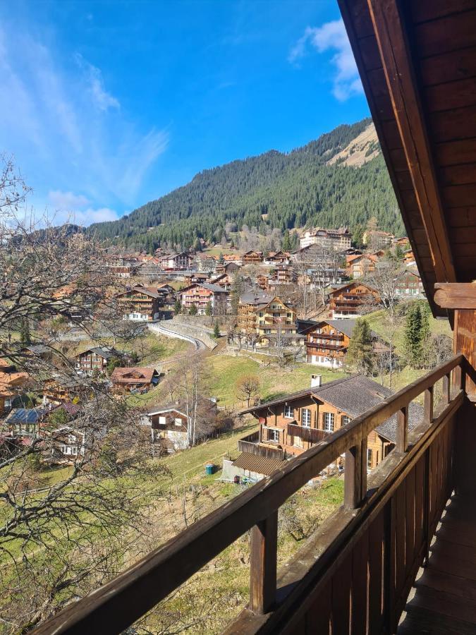 Apartmán Traditional Chalet In Wengen - Top Floor Exteriér fotografie