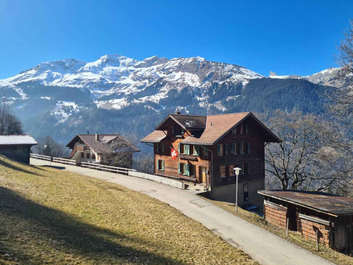 Apartmán Traditional Chalet In Wengen - Top Floor Exteriér fotografie