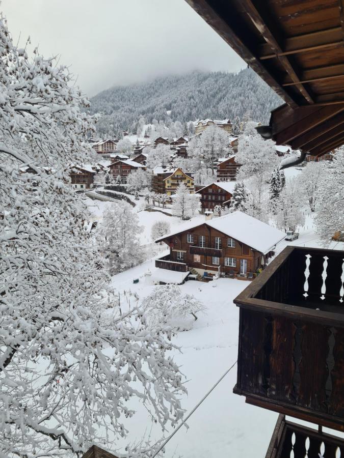 Apartmán Traditional Chalet In Wengen - Top Floor Exteriér fotografie