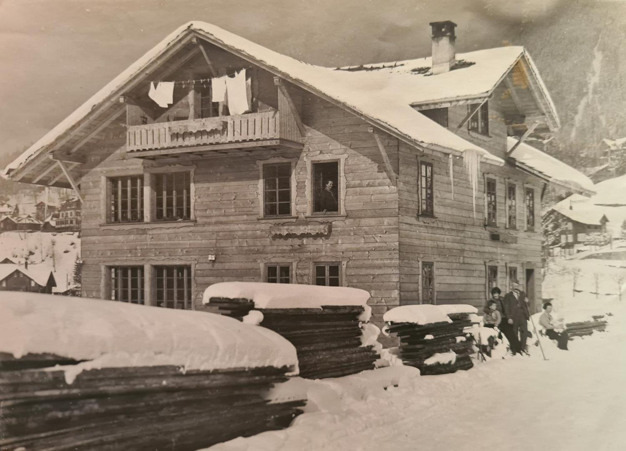 Apartmán Traditional Chalet In Wengen - Top Floor Exteriér fotografie